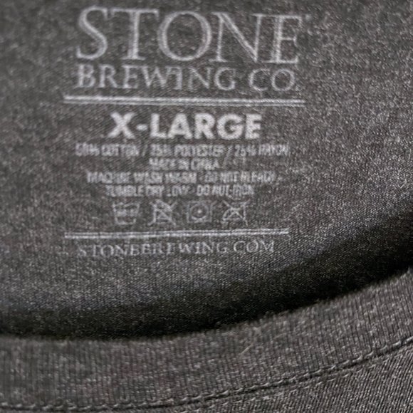 Stone Brewing LADIES TEE (Stone Liberty Station Bistro Staff shirts) --NEW - Picture 5 of 6